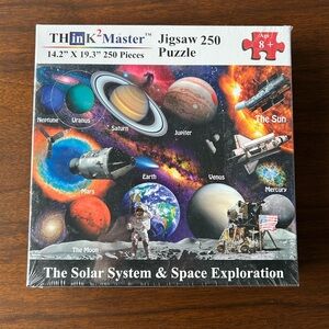 White Mountain Solar System & Space Exploration Puzzle - Multicolor